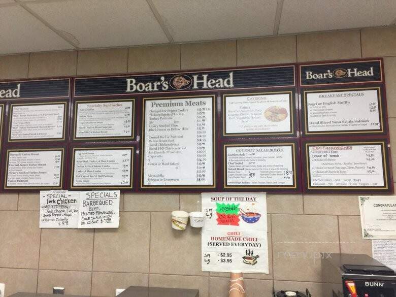 Palisades Deli & Market - Washington, DC menu_pic