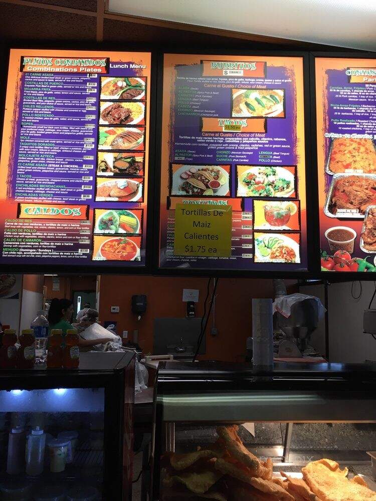 San Alejandro Market - Hillsboro, OR menu_pic