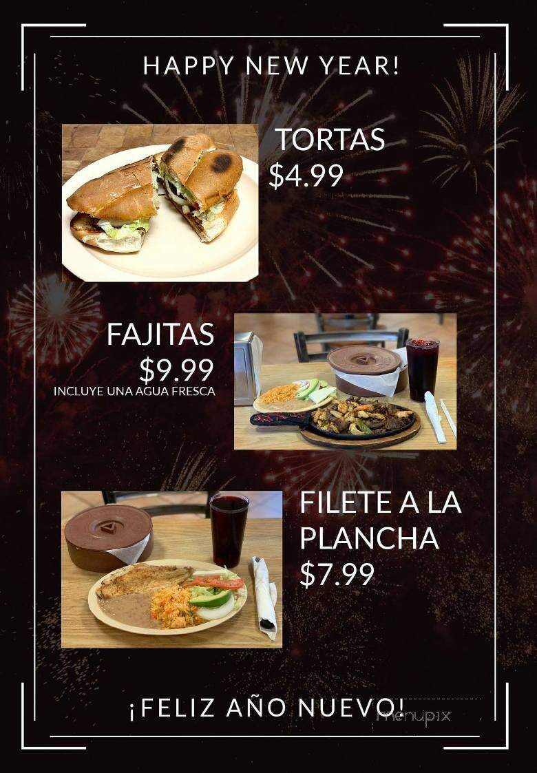 Supermercado & Restaurante Carrillo El Guero - Gainesville, GA menu_pic