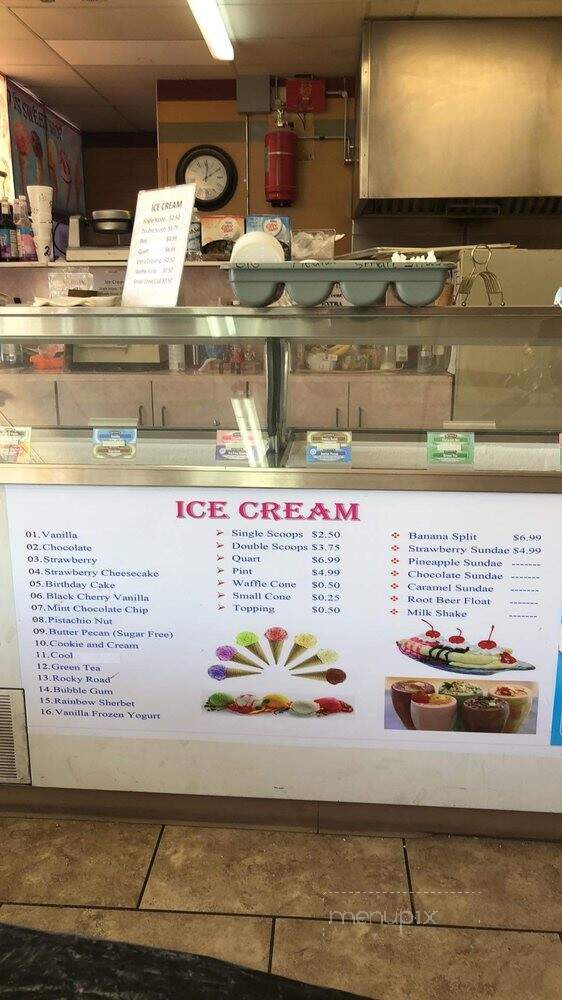 Sandy's Sweet Shop - Modesto, CA menu_pic