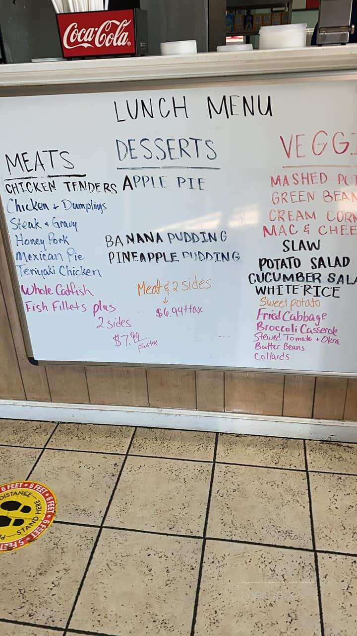 Country Cafe - Commerce, GA menu_pic