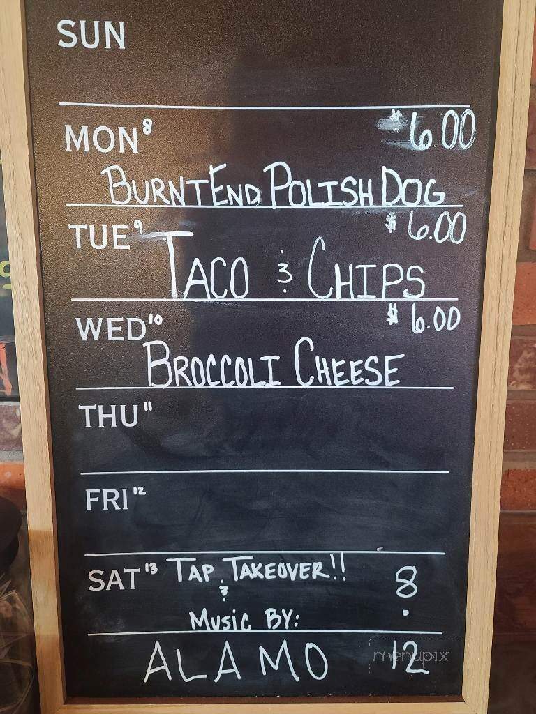 Lane Bar - White Sulphur Springs, MT menu_pic