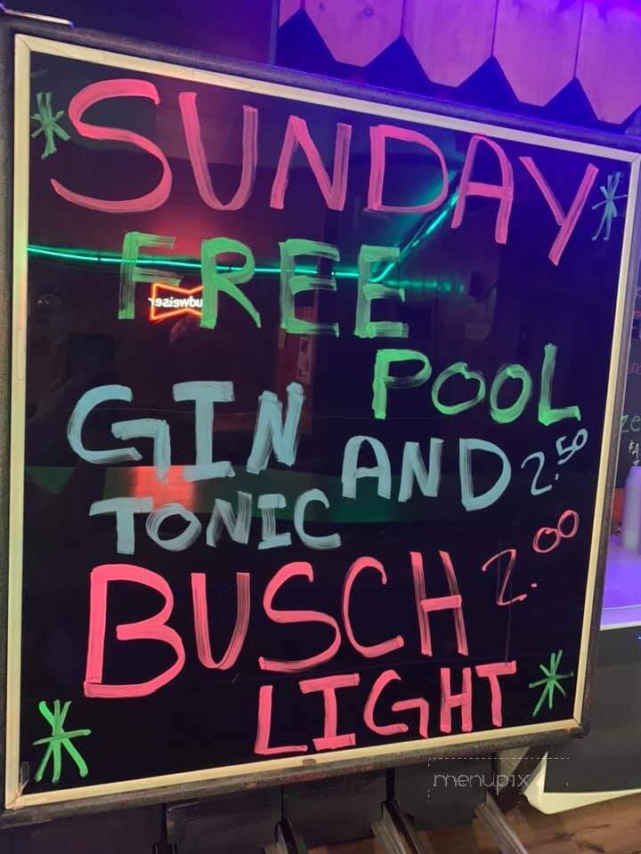 Lane Bar - White Sulphur Springs, MT menu_pic