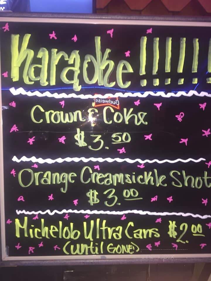 Lane Bar - White Sulphur Springs, MT menu_pic