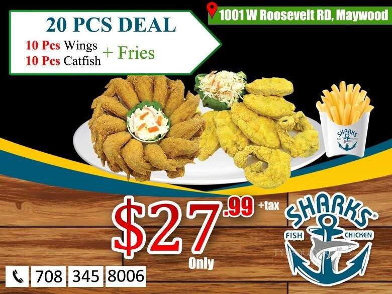 Shark Fish & Chicken - Maywood, IL menu_pic