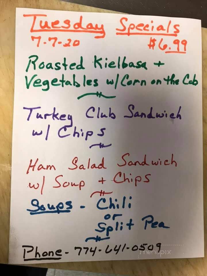 UNCLE Mark's - Auburn, MA menu_pic
