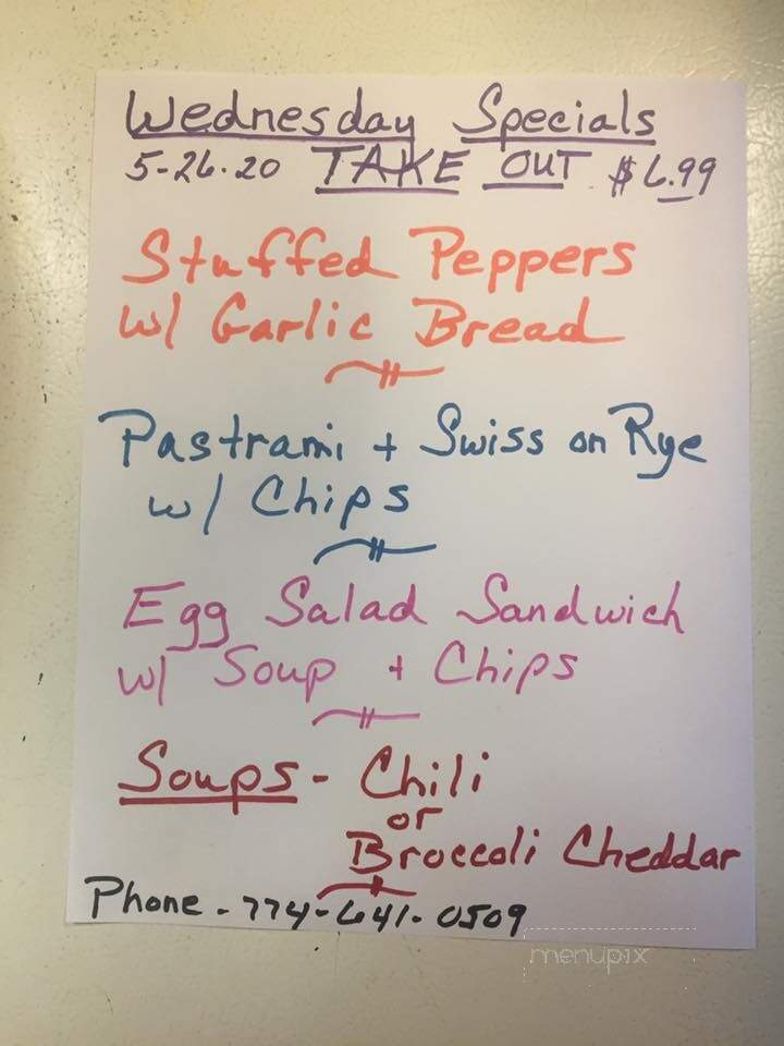 UNCLE Mark's - Auburn, MA menu_pic