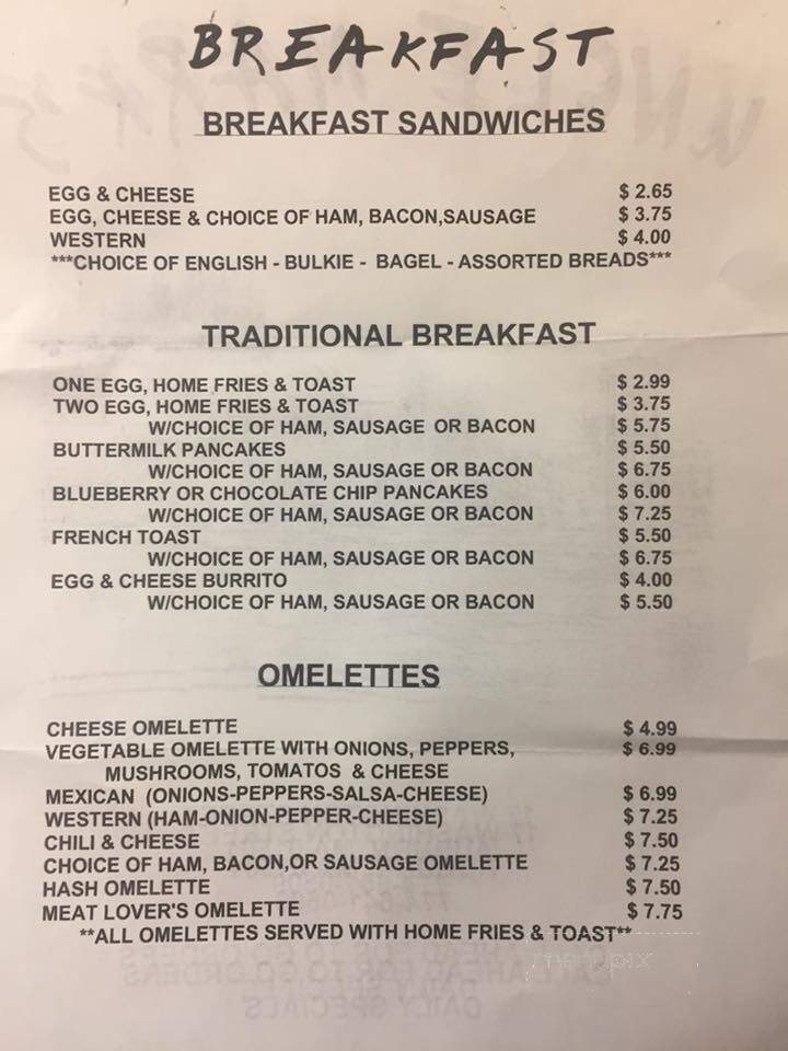 UNCLE Mark's - Auburn, MA menu_pic