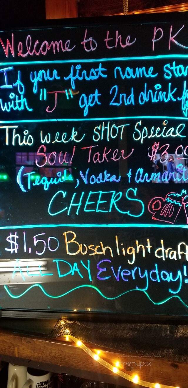 Pine Knot Bar - Alma, MI menu_pic