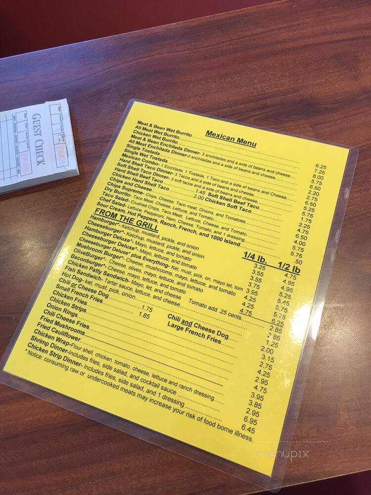 Andi Leigh's Pizza - Grand Rapids, MI menu_pic
