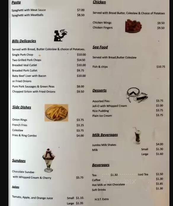Downsview Restaurant - Toronto, ON menu_pic