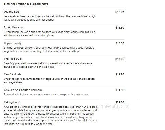 China Palace - Burlington, KS menu_pic