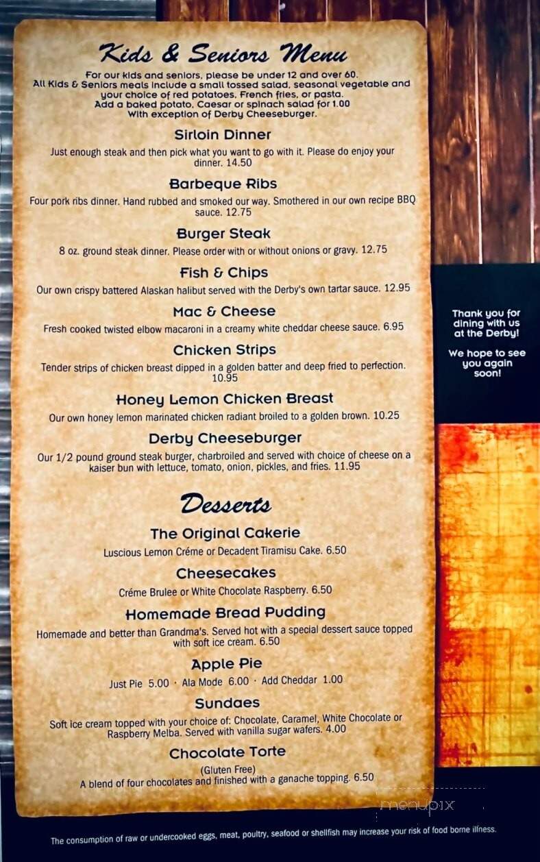 Darby - Butte, MT menu_pic