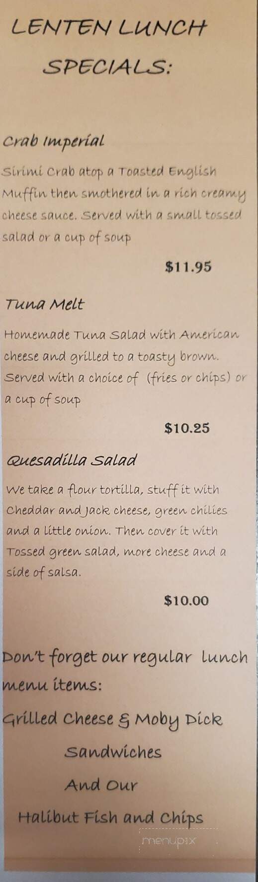 Darby - Butte, MT menu_pic