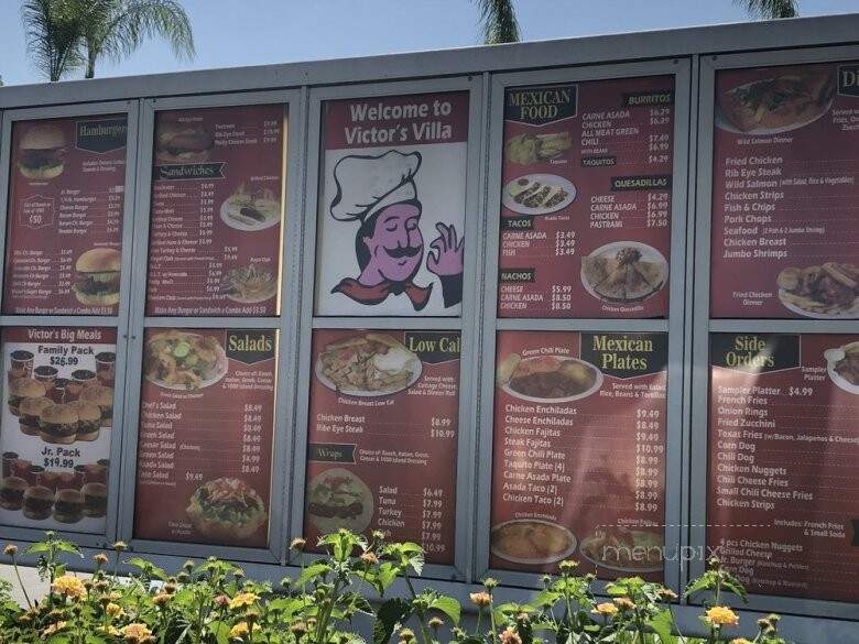 Victor's Villa III - West Covina, CA menu_pic