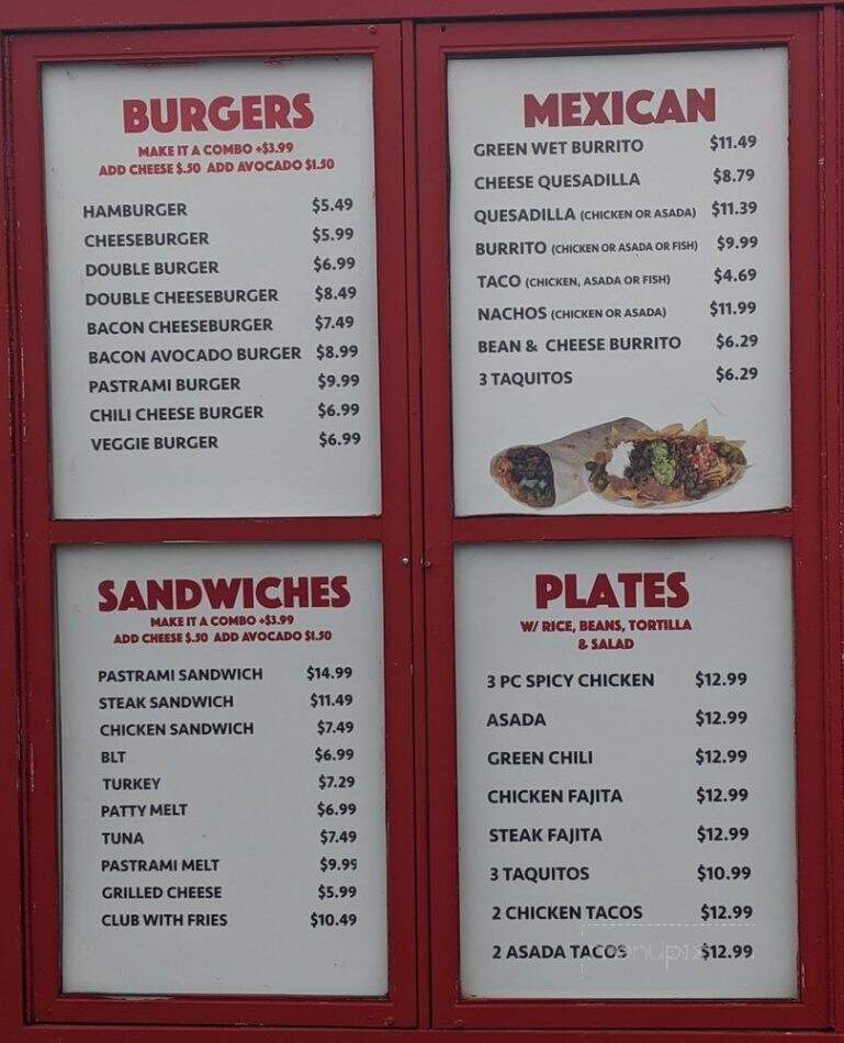 Victor's Villa III - West Covina, CA menu_pic