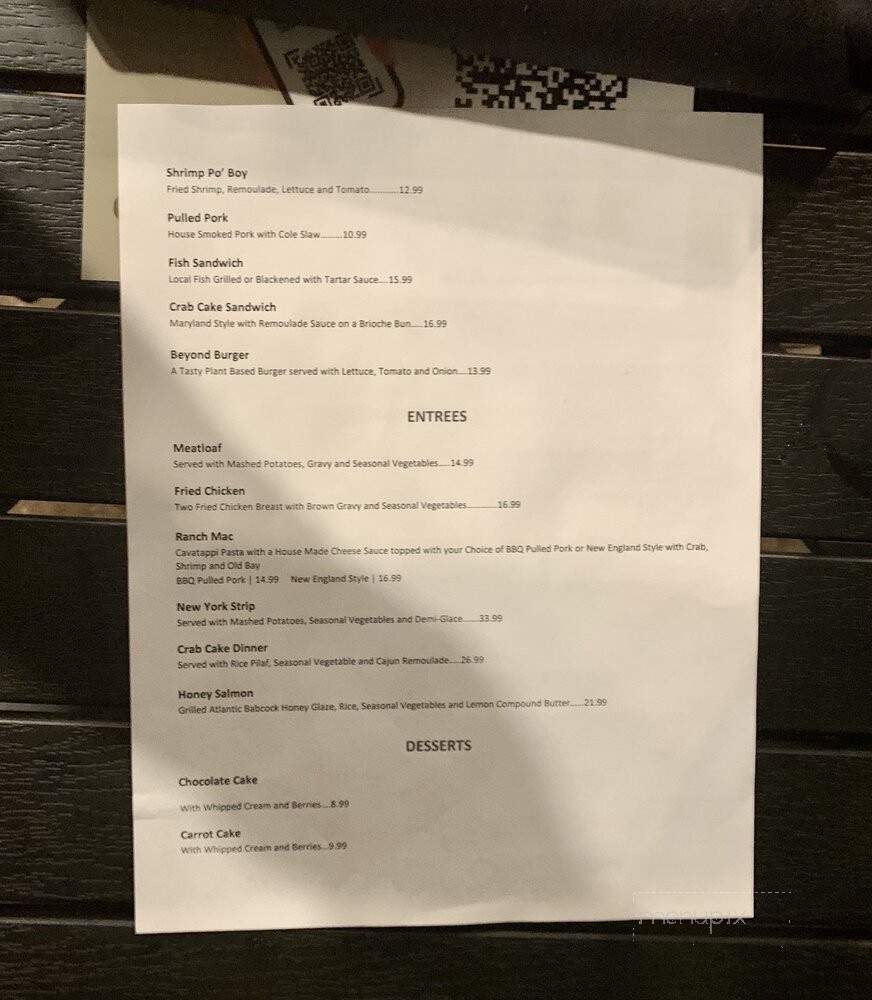 Table & Tap - Punta Gorda, FL menu_pic