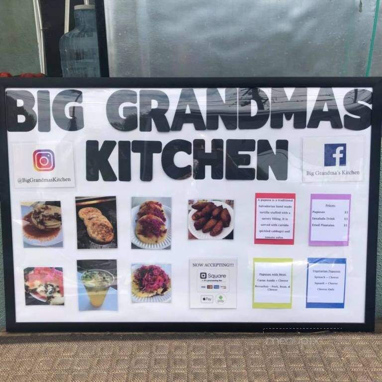Big Grandma's Kitchen - Altadena, CA menu_pic
