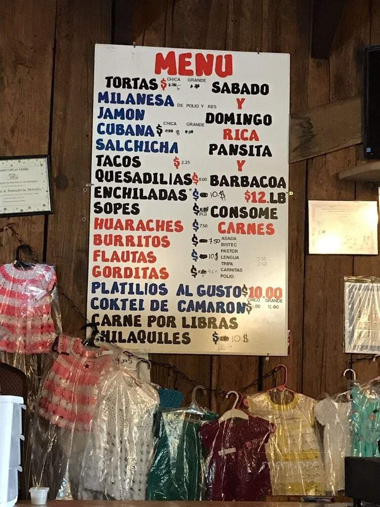 Panaderia Y Taqueria Morelos - Kennett Square, PA menu_pic
