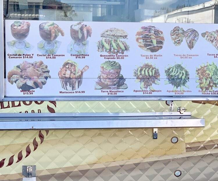 Mariscos Mazatleco - Los Angeles, CA menu_pic