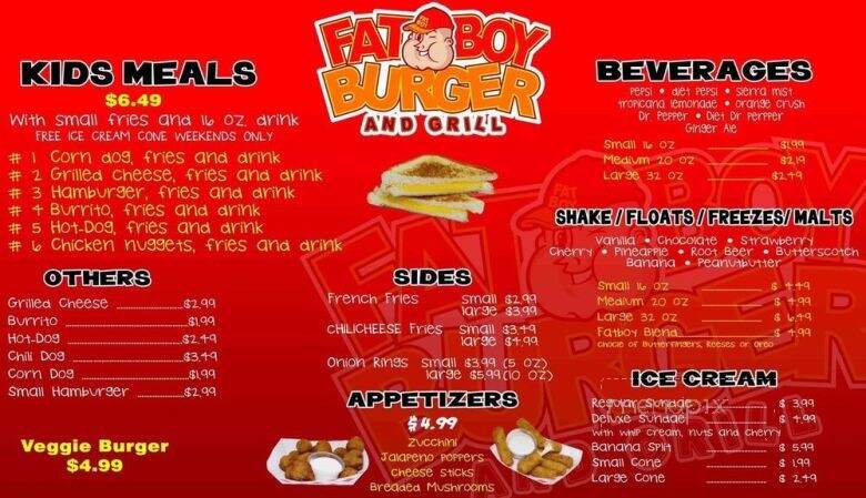 Fat Boy Burgers and Grill - Watsonville, CA