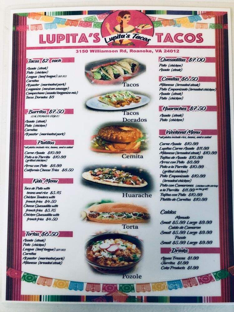 Lupita's Tacos - Roanoke, VA