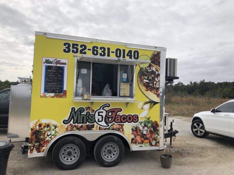 Nin's 5 Tacos - Groveland, FL menu_pic