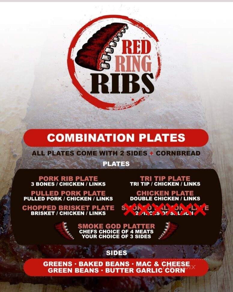 Red Ring Ribs - Vallejo, CA menu_pic