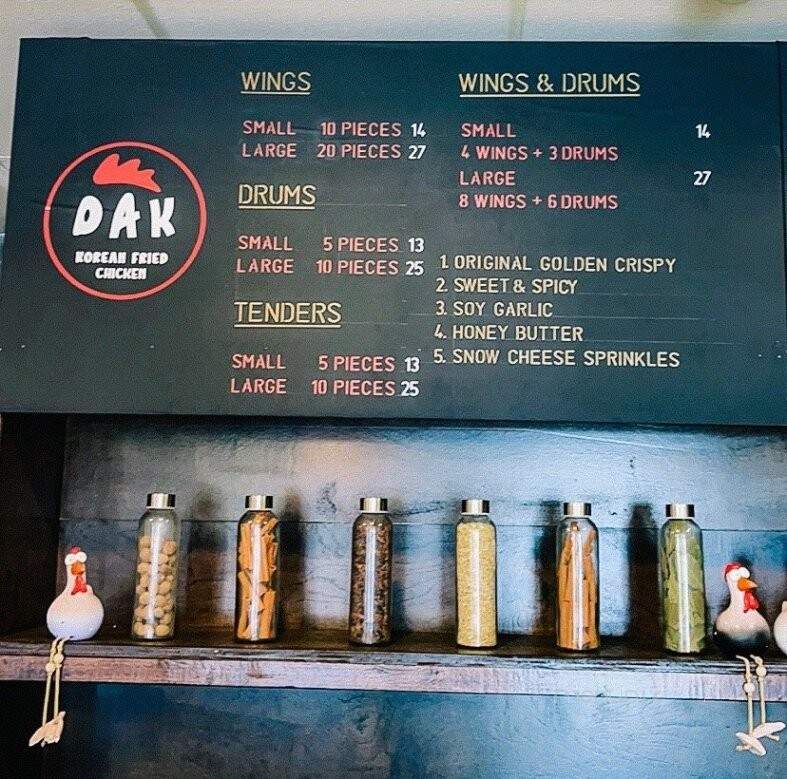 Dak Korean Fried Chicken - Warren, NJ menu_pic