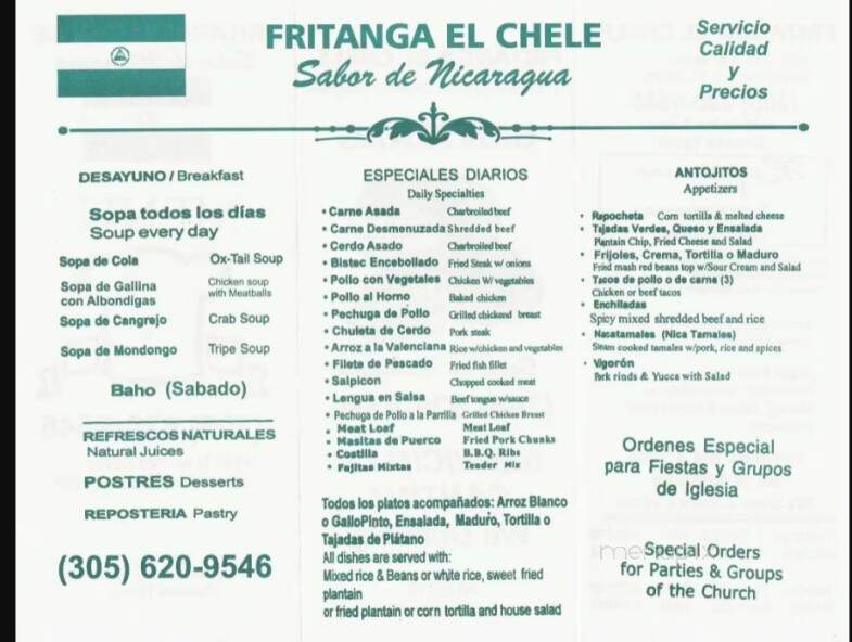 Fritanga El Chele - Miami Gardens, FL