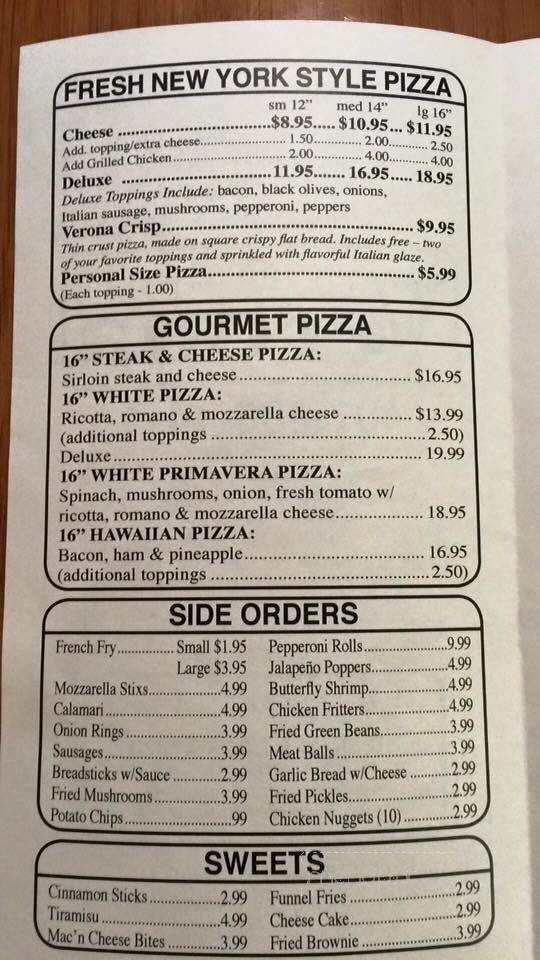 Caf Verona - Apopka, FL menu_pic