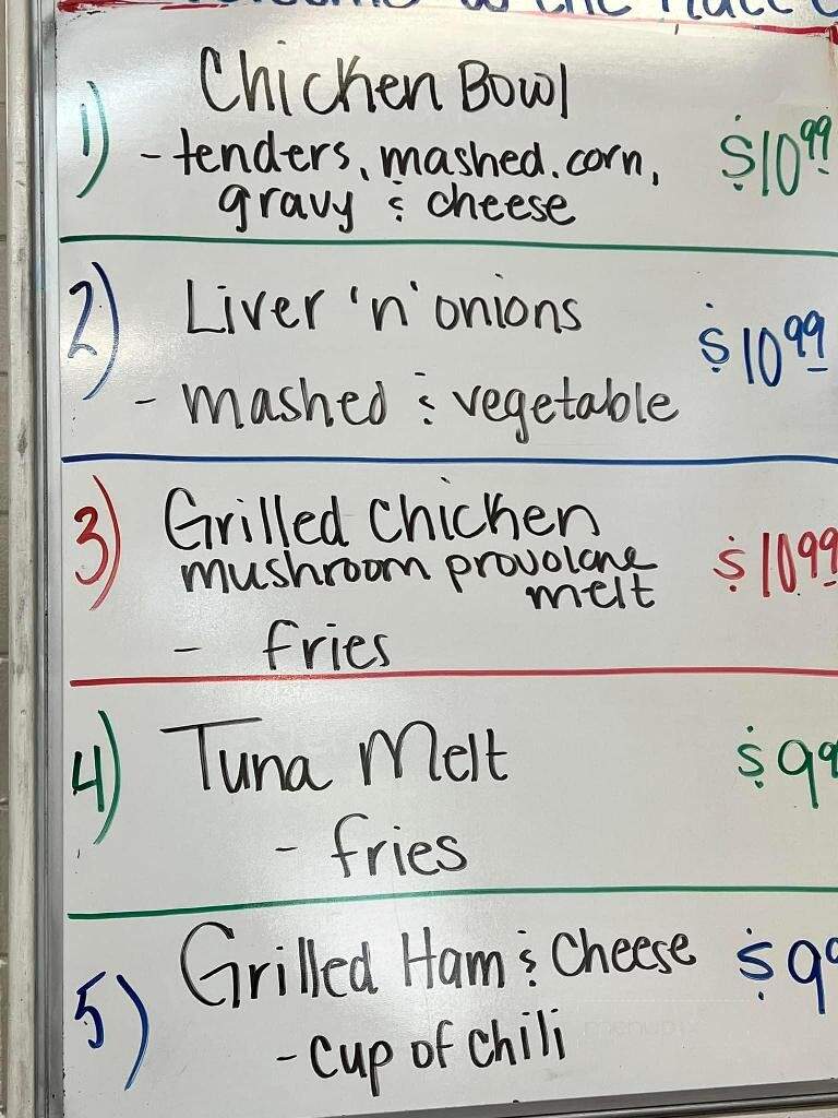 Race Car Diner - Astatula, FL menu_pic