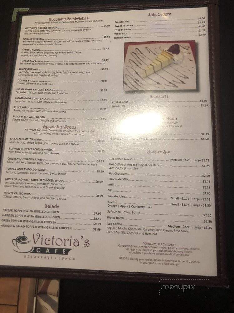 Victoria Cafe - Plainville, MA