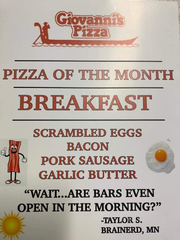 Shep's On 6th - Brainerd, MN menu_pic