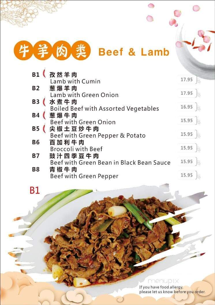S & W Pepper House - Burnaby, BC menu_pic