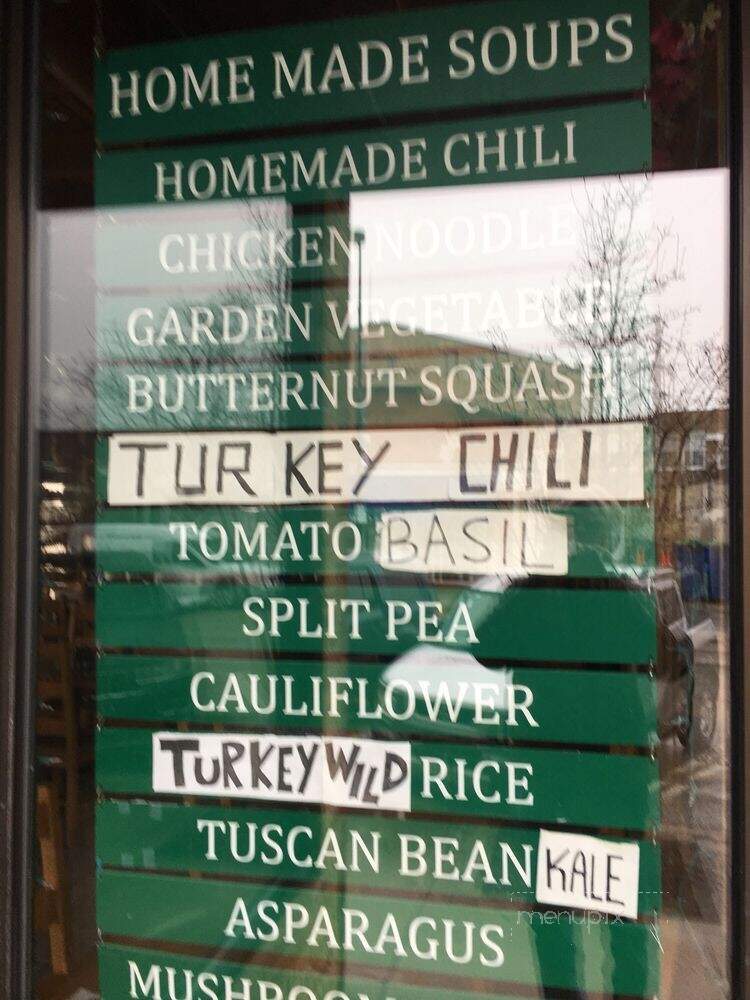Cafe Buongiorno - Winnetka, IL menu_pic