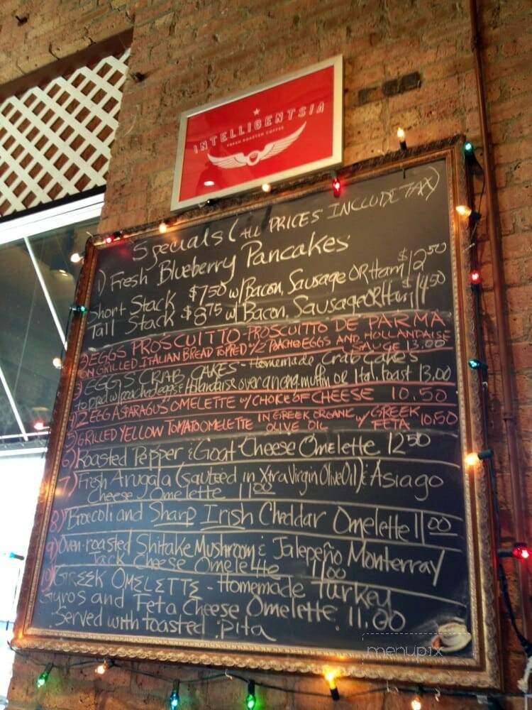 Cafe Buongiorno - Winnetka, IL menu_pic