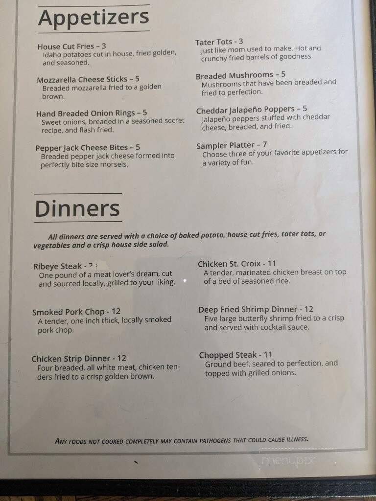 McTag's - Salisbury, MO menu_pic