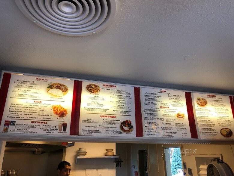 Tonita's Mexican Food - San Luis Obispo, CA menu_pic