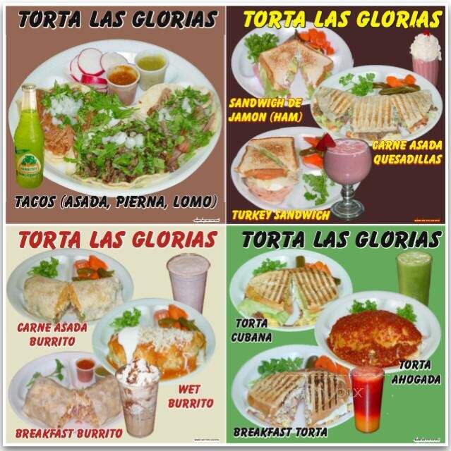 Tortas Las Glorias - Colton, CA menu_pic