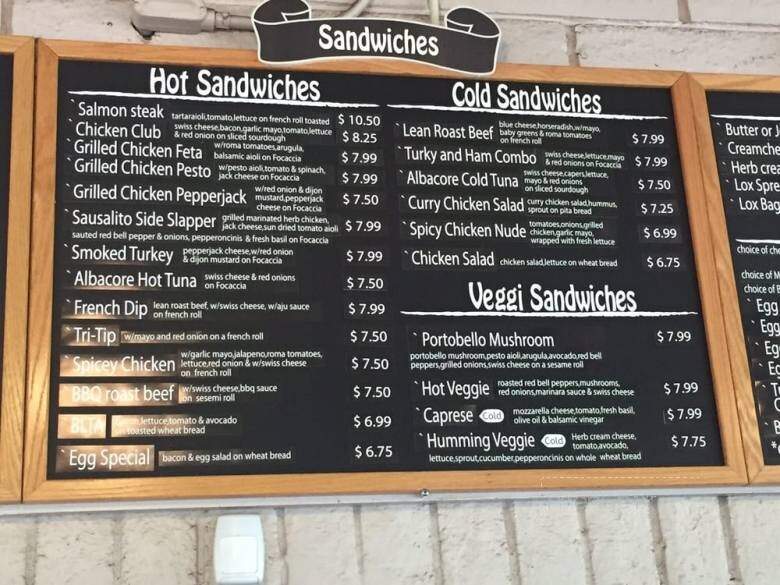 Java Hut Cafe - San Anselmo, CA menu_pic