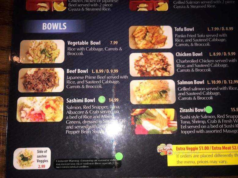 Mo Mo Japanise Restaurant - Pueblo, CO menu_pic