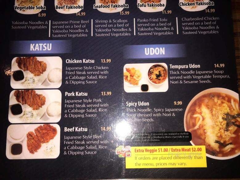 Mo Mo Japanise Restaurant - Pueblo, CO menu_pic