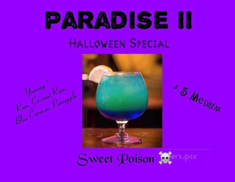 Paradise II - Lake Arthur, LA menu_pic