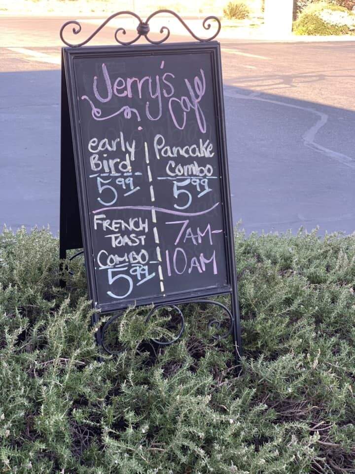 Jerry's Cafe - Hesperia, CA menu_pic