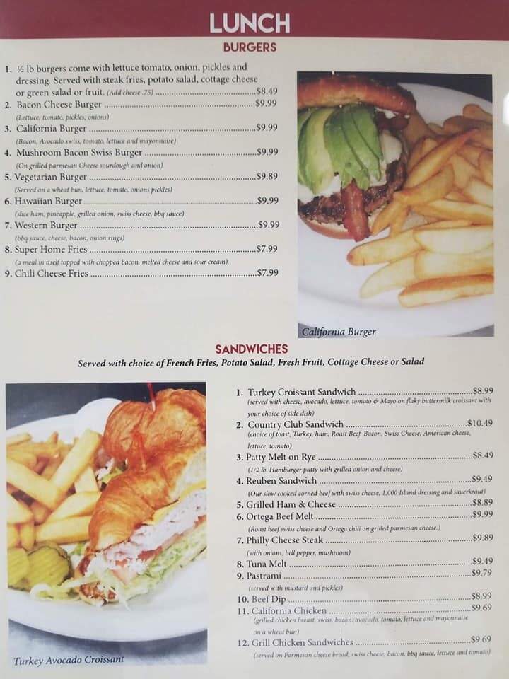Jerry's Cafe - Hesperia, CA menu_pic