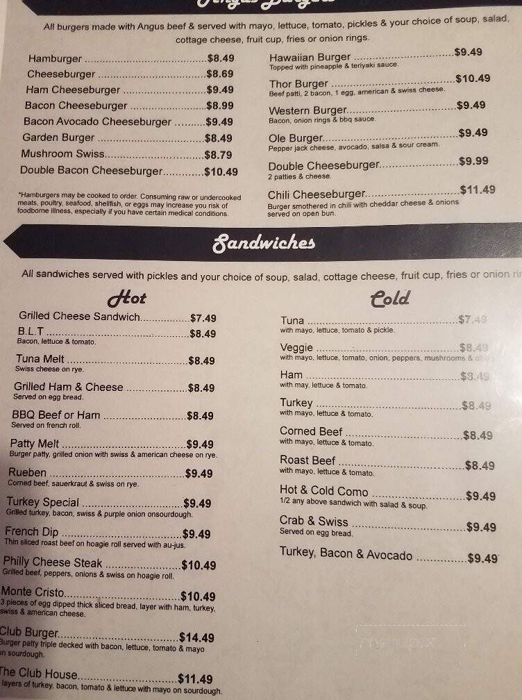 Kabot's Kitchen - Spokane, WA menu_pic