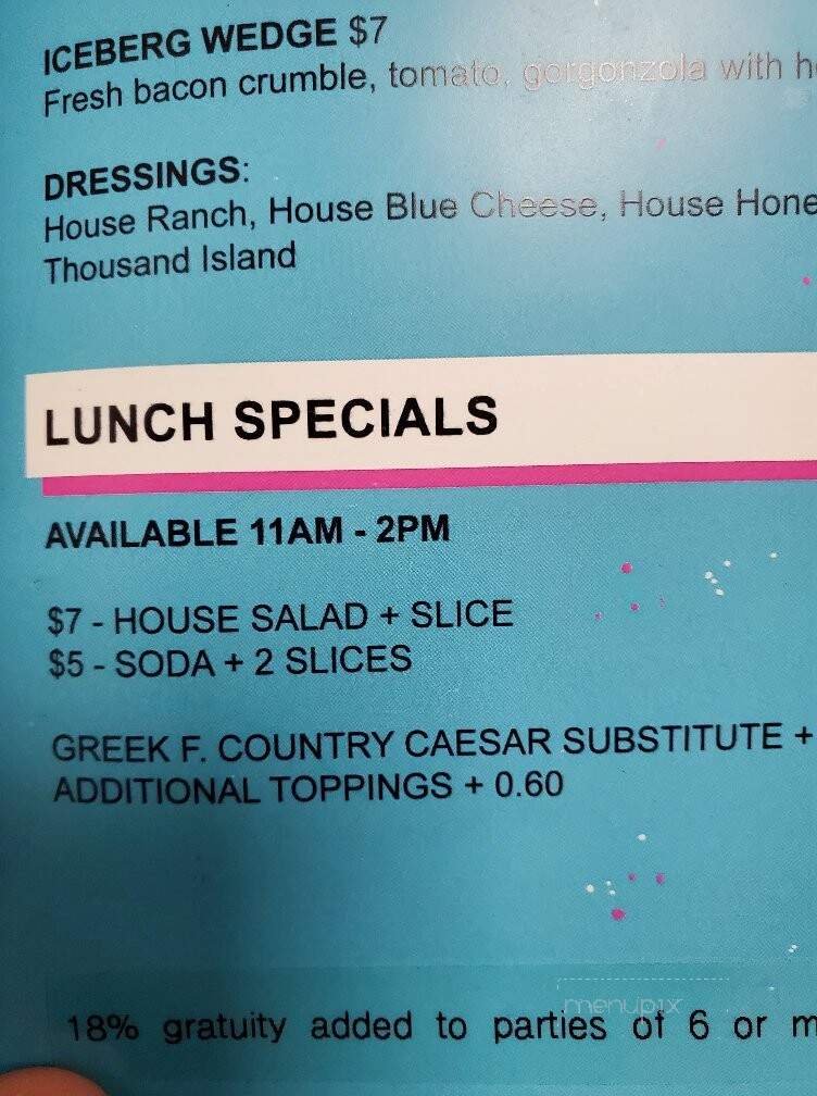 Moondog Pizza - Morganton, NC menu_pic