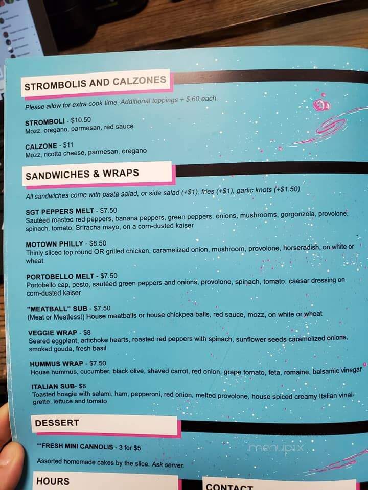 Moondog Pizza - Morganton, NC menu_pic