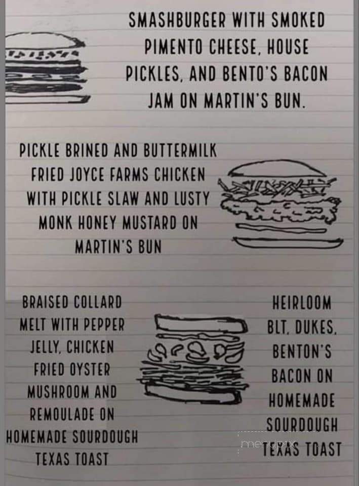 Moondog Pizza - Morganton, NC menu_pic